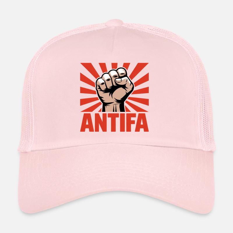 Antifa - Antifascist Merch Trucker Cap