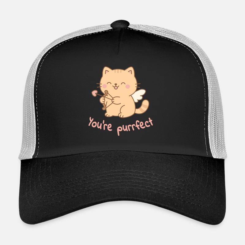 Tu es parfait – Cupidon Cat Casquette trucker 