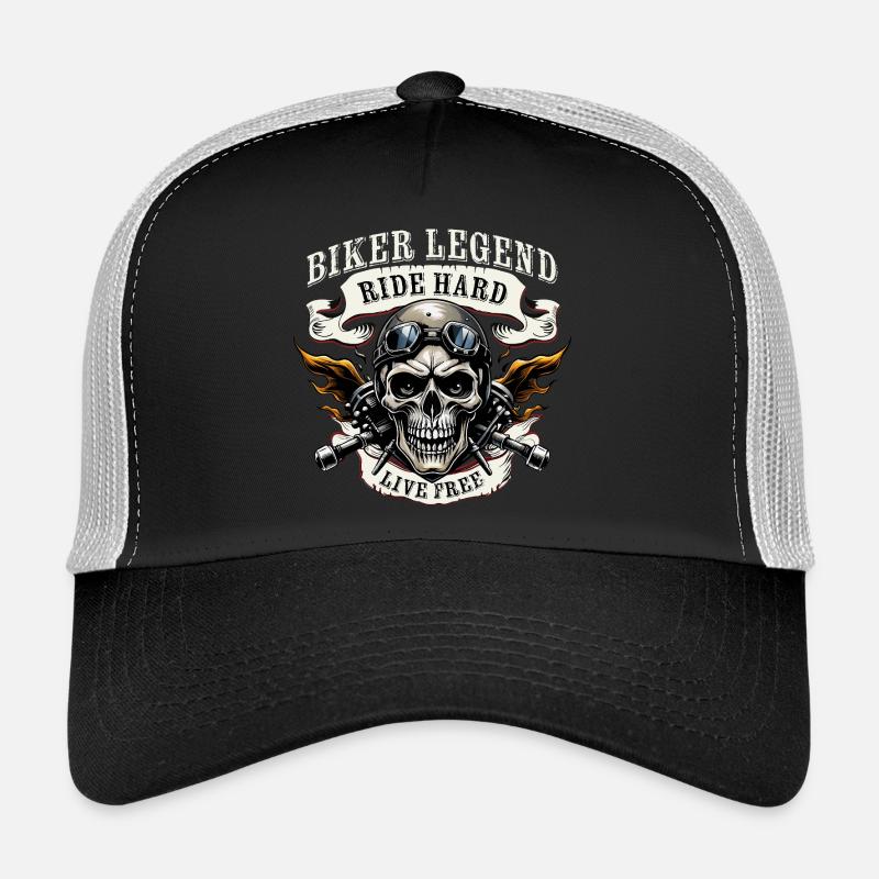 Ride Hard - Live Free Trucker Cap