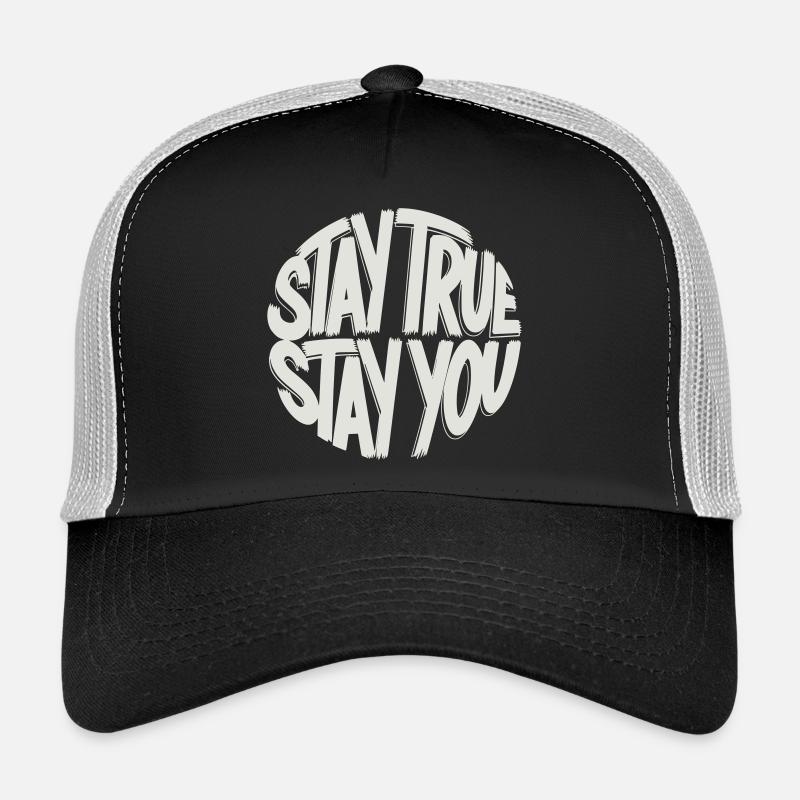 Reste fidèle, reste toi-même Casquette trucker 