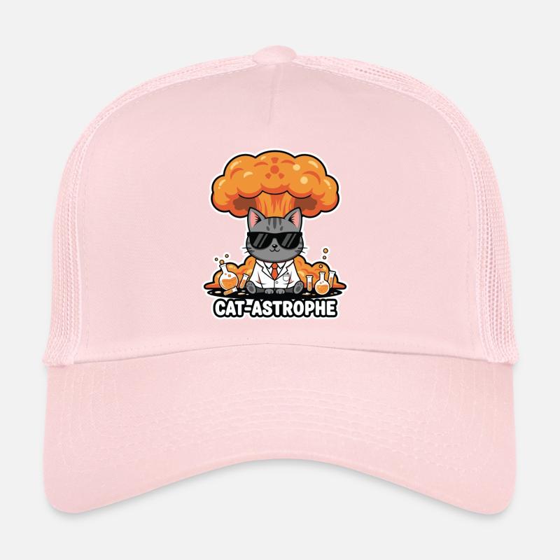 Blouse de laboratoire à astrophe de chat Casquette trucker 
