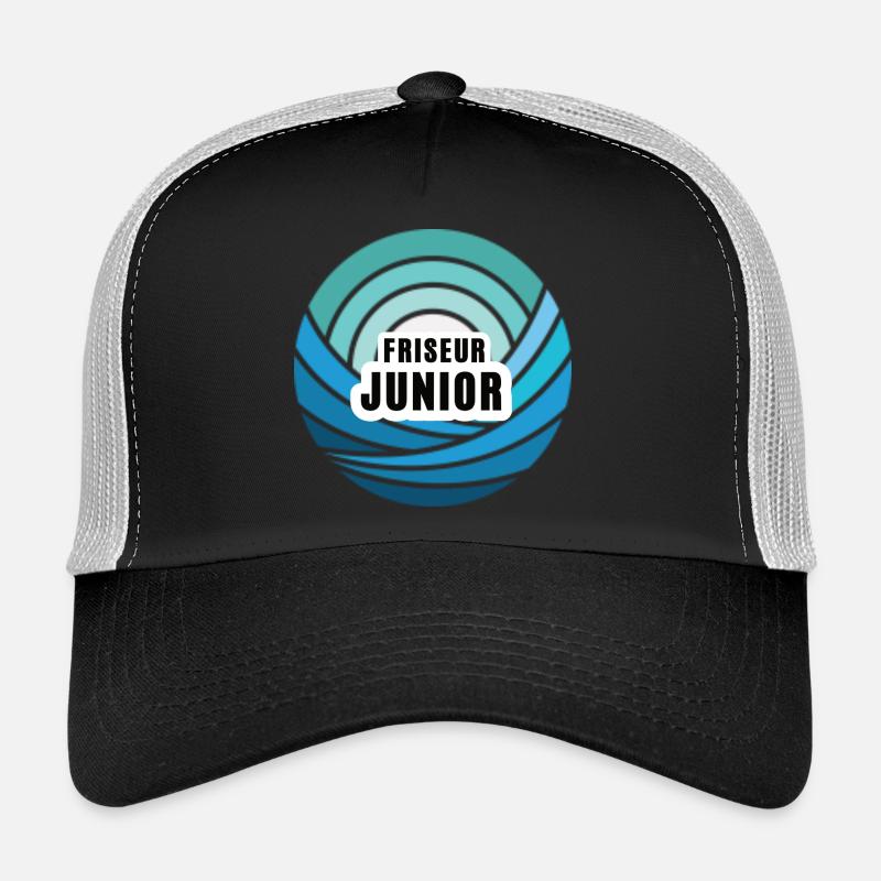 Friseur Junior Nachfolger Sohn Kind Junge Azubi Trucker Cap