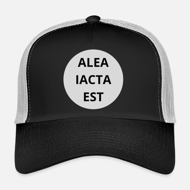 Alea Iacta est - Trucker Cap - black/stone grey