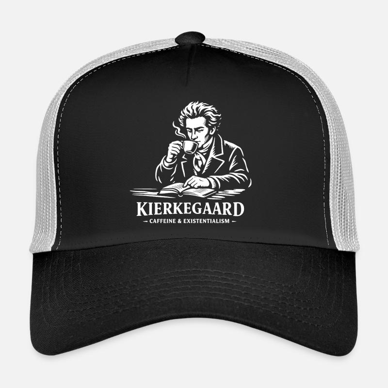 Kierkegaard Coffee Existentialisme Casquette trucker 