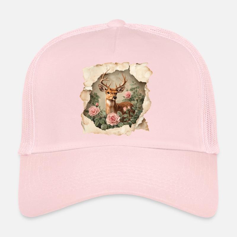 Millésime de cerf Casquette trucker 