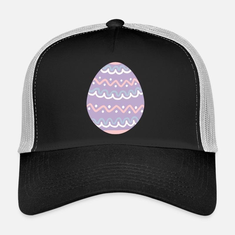 Pastellwelliges Osterei Trucker Cap