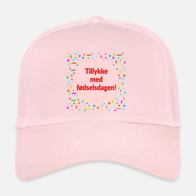 Joyeux anniversaire Casquette trucker 