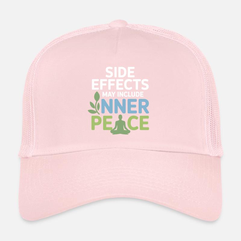 Naturopathe Effets secondaires Professionnel de la paix intérieure Casquette trucker 