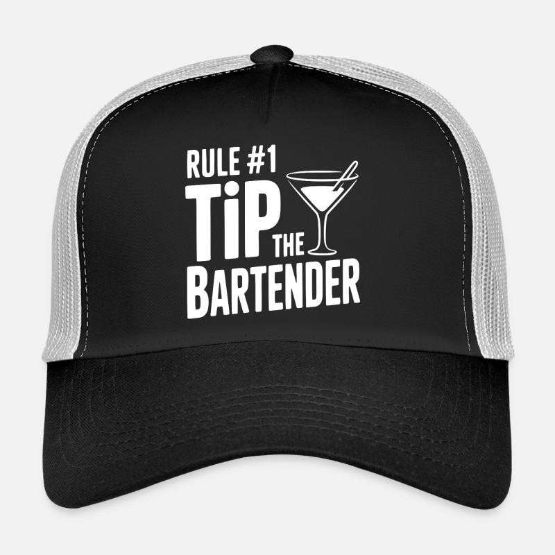 Rule #1 Tip the Bartender Trucker Cap
