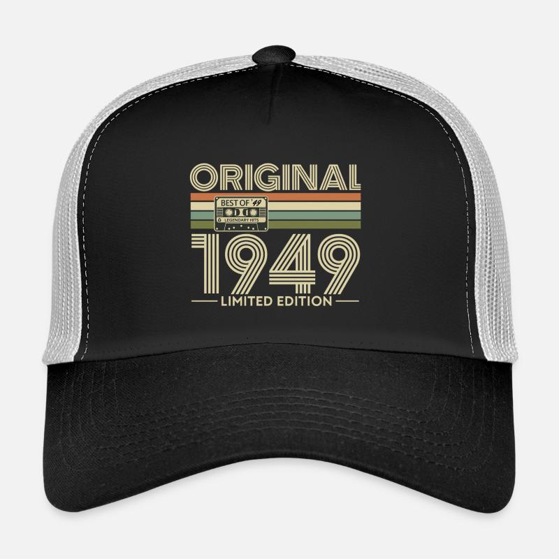 Original 1949 Édition Limitée Retro Casquette trucker 