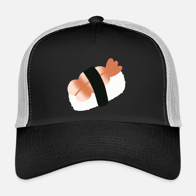 Garnelen-Nigiri-Minimalistisches Sushi Trucker Cap