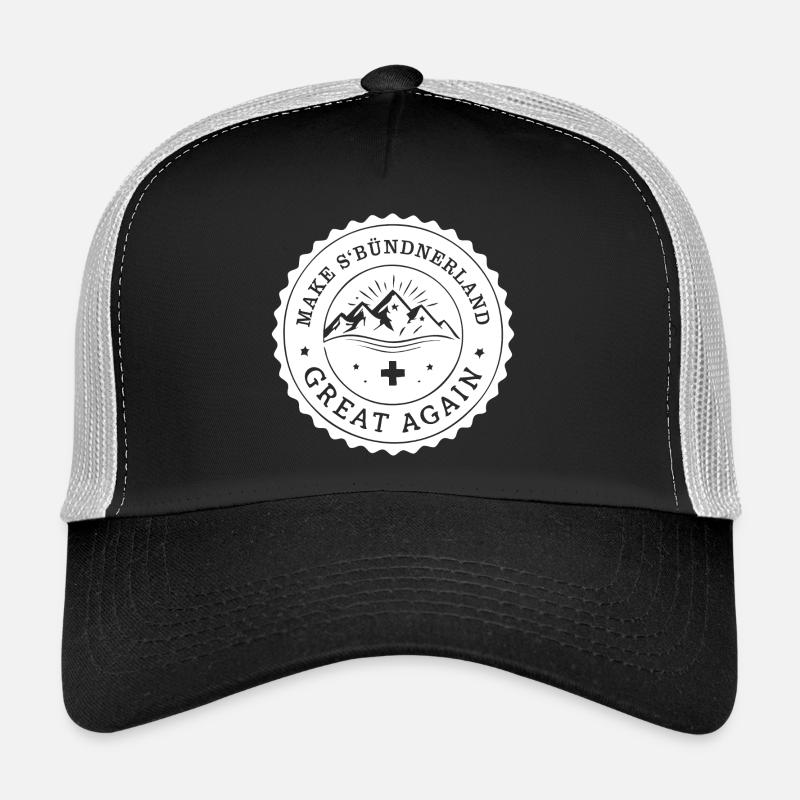 make s'Bünderland great again Trucker Cap