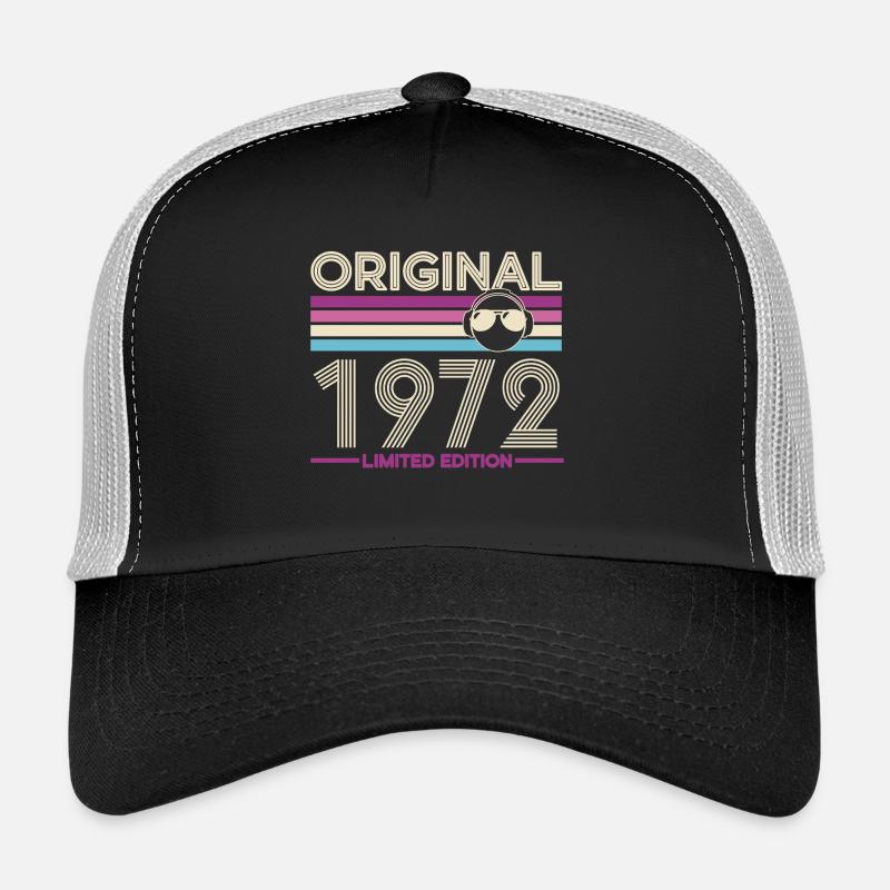 Original 1972 Retro Édition Limitée Casquette trucker 