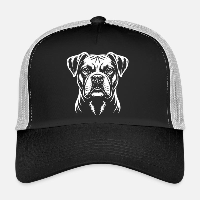 Tête de boxer Casquette trucker 