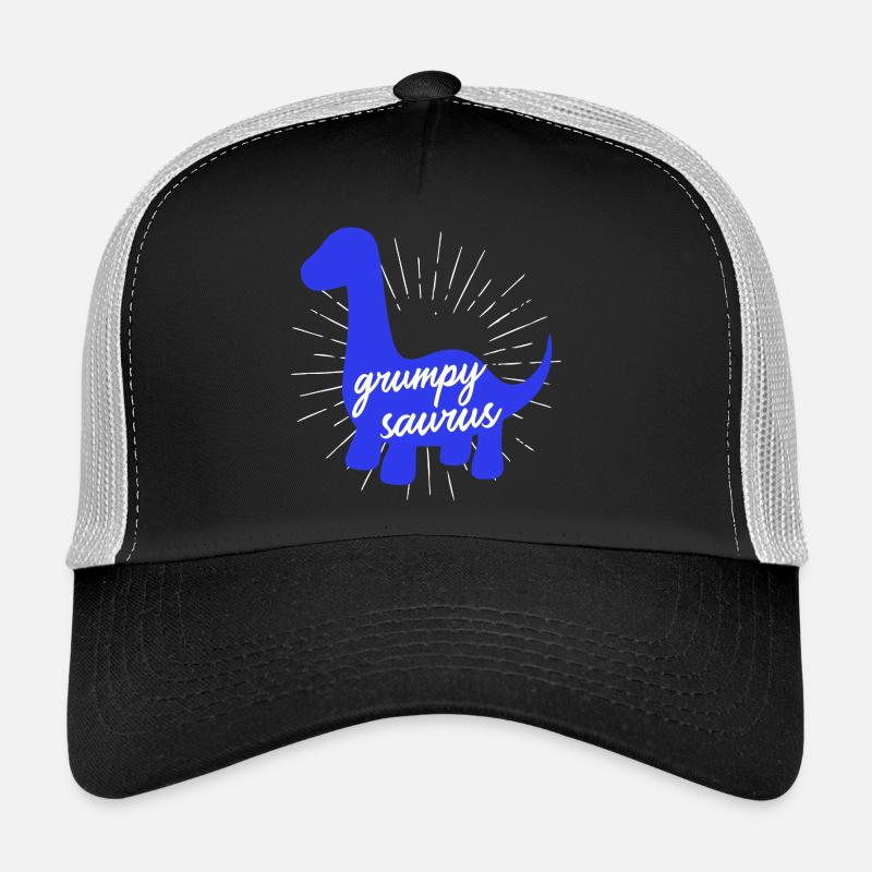 Grumpysaurier lustiges Dinosaurier-Brachiosaurus-Design Trucker Cap