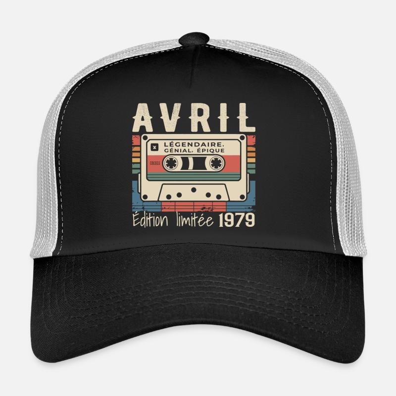 avril 1979 April 1979  Casquette trucker 