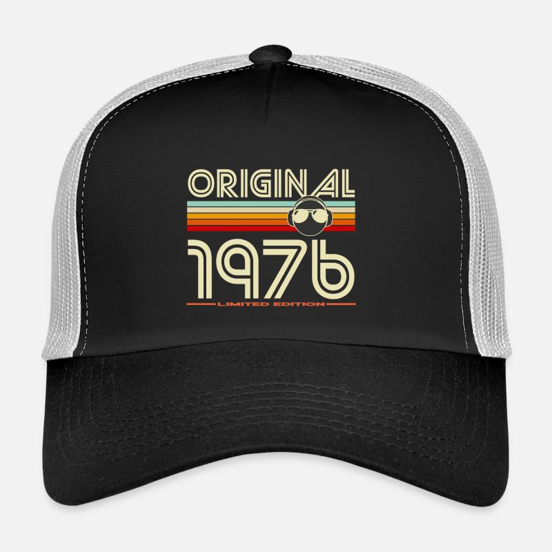 Original 1976 Retro Headphones Casquette trucker 