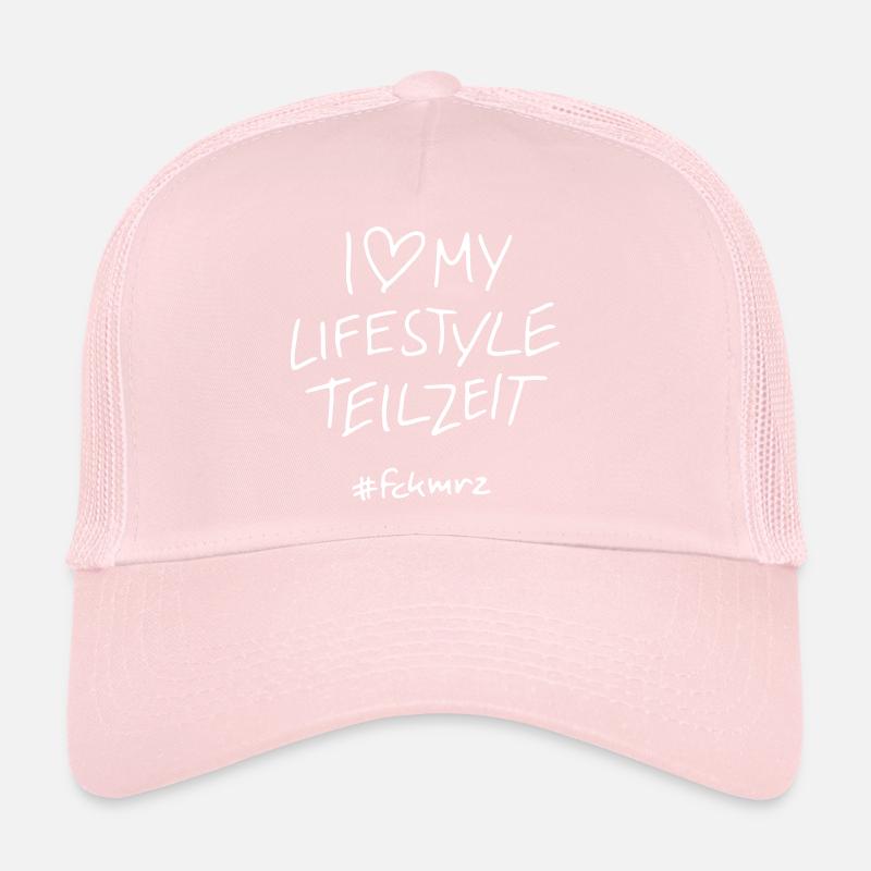 Mode de vie à temps partiel Casquette trucker 