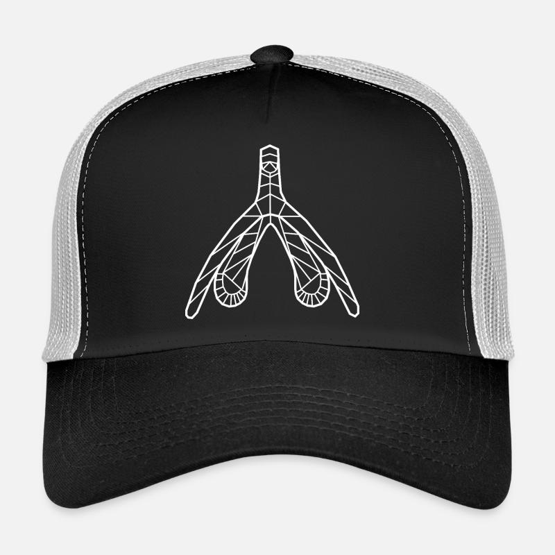 Klitoris_weiss Casquette trucker 