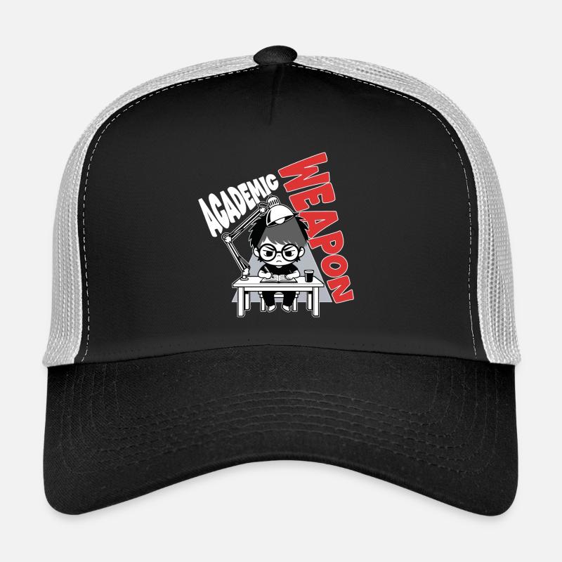 Student Academic Weapon Revisions Manga Trucker Cap