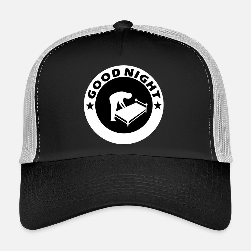 Good Night Good Night Trucker Cap