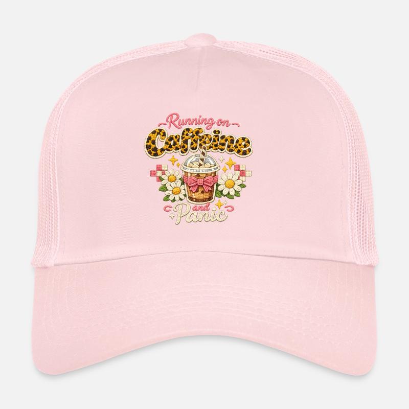 Running on Coffee and Panic Trucker Cap