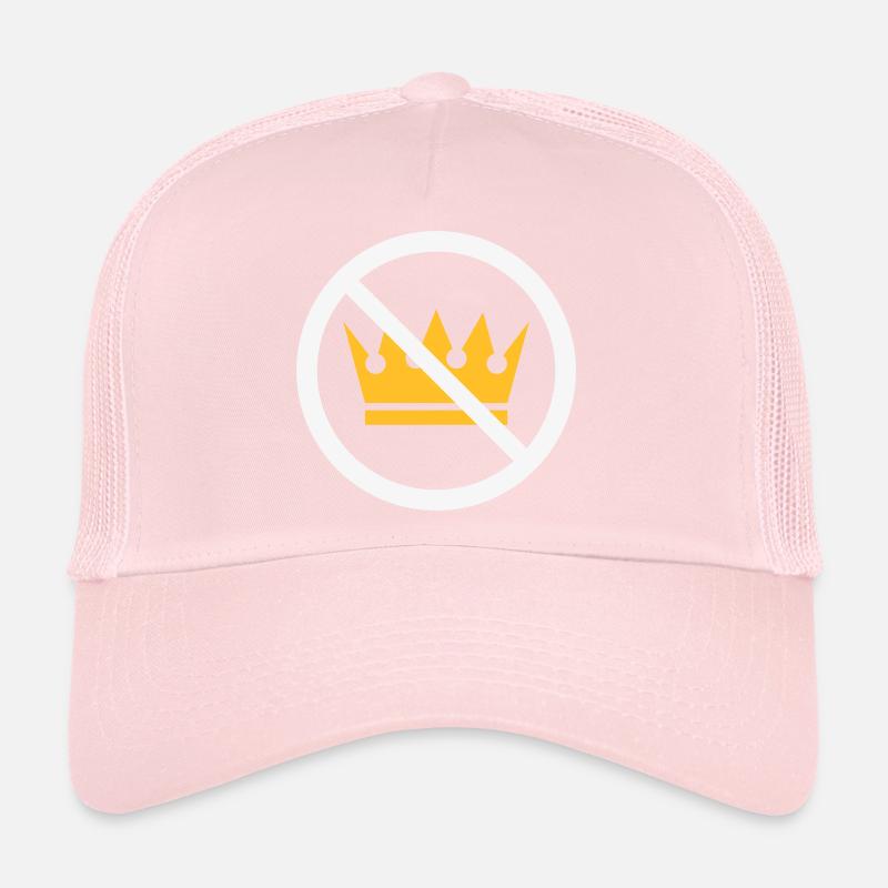 Pas de rois ! (Panneau de protestation / NEG 2C) Casquette trucker 