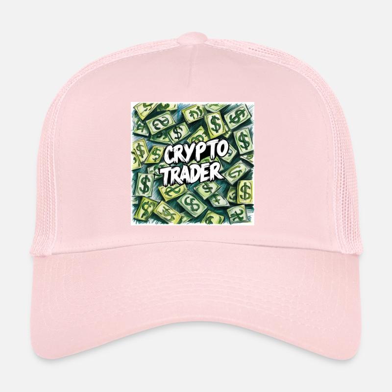 Pluie d’argent pour traders de cryptomonnaies Casquette trucker 