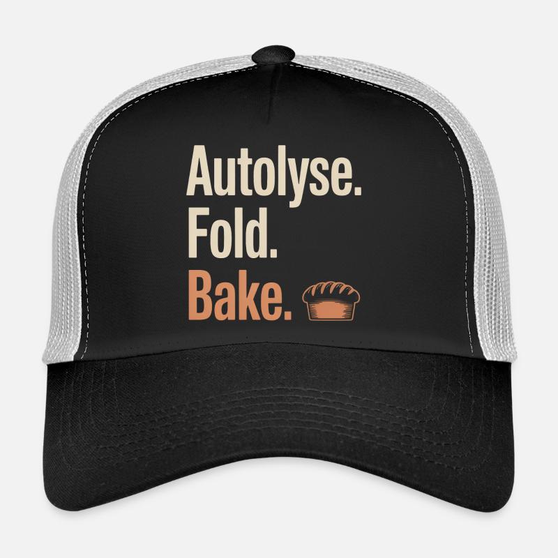 Pain à autolyse plié à la pâte Casquette trucker 