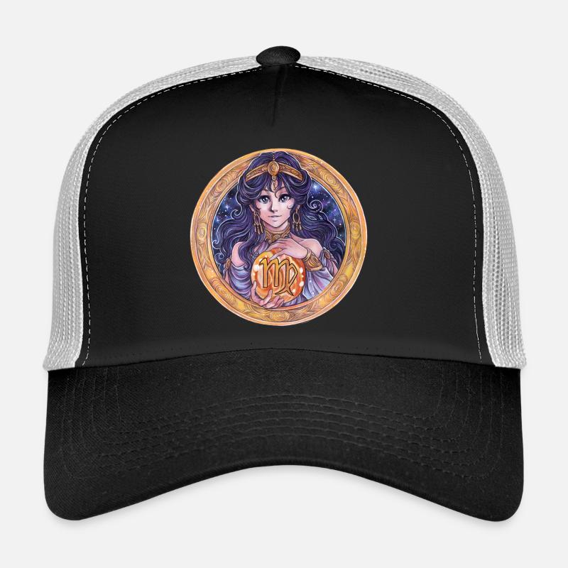 Zodiac Sign Sternzeichen Jungfrau Virgo Geschenk Trucker Cap