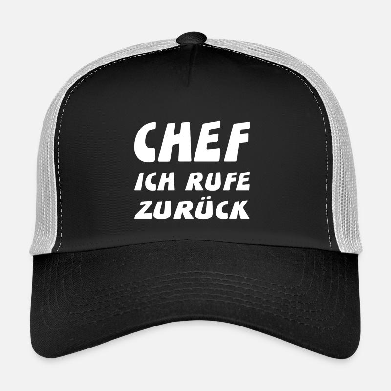 patron Casquette trucker 