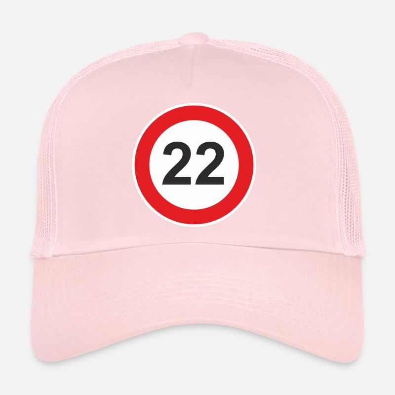 22nd twenty-second birthday Trucker Cap