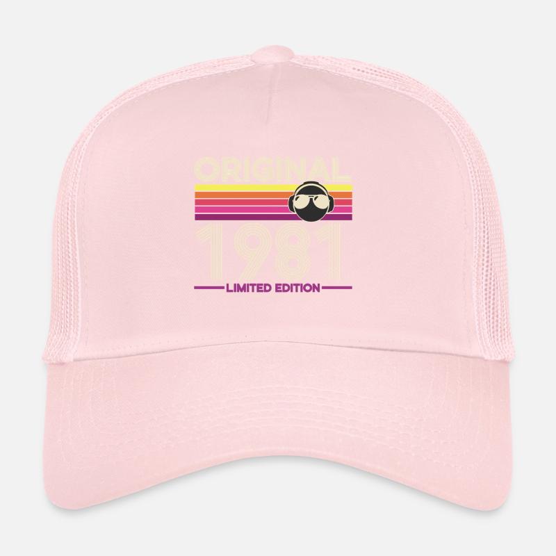 Original 1981 Retro Limited Edition Casquette trucker 