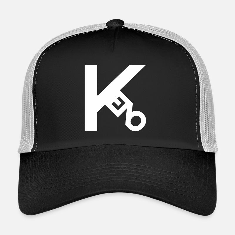 Keno blanc Casquette trucker 