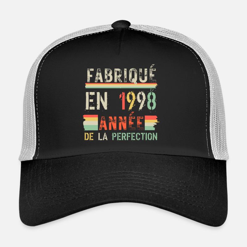 Fabriqué en 1998 Année Parfaite Casquette trucker 