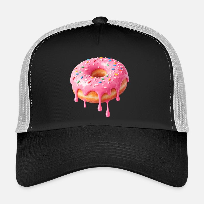 Tropfende Donut Delight – Süß Trucker Cap