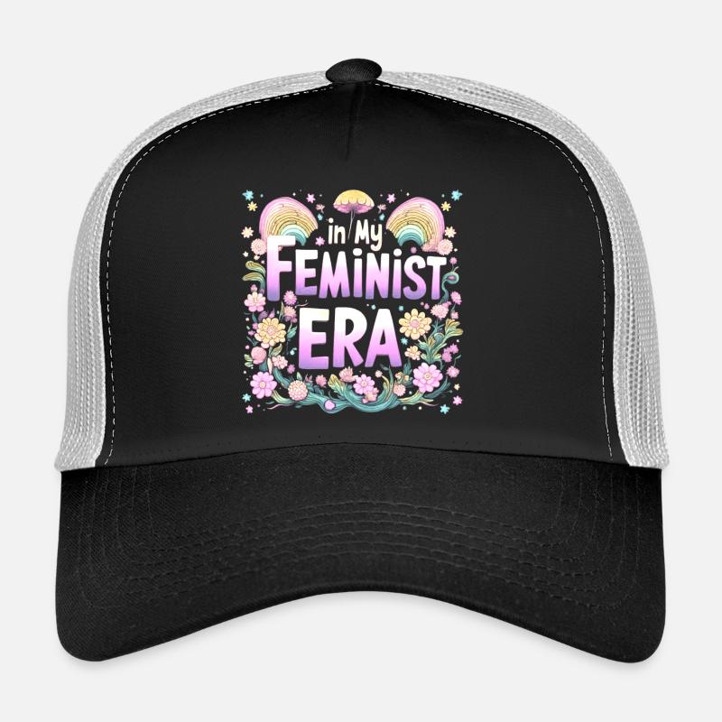 À mon époque féministe - psychédélique Casquette trucker 