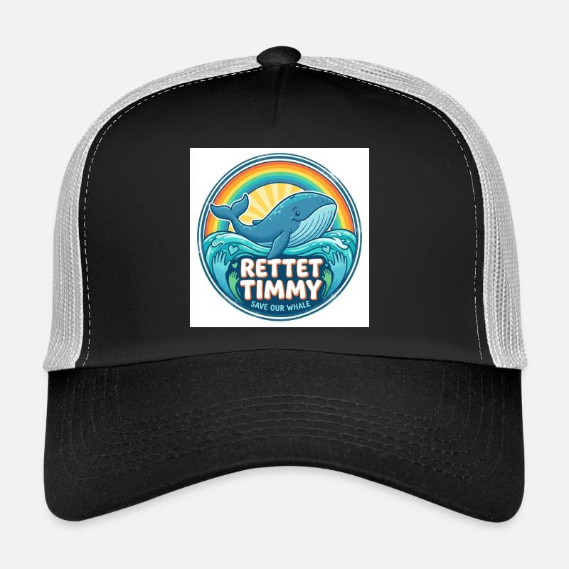 Rettet Timmy – Save Our Whale Trucker Cap