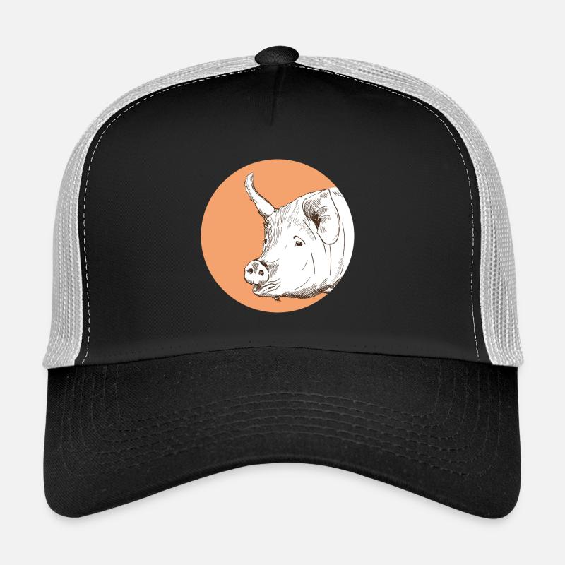 Cochon Casquette trucker 
