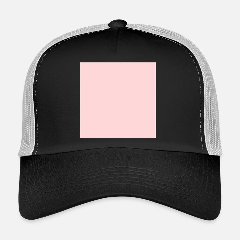 rosa Hintergrund Textur Vorlage personalisieren - Trucker Cap - Schwarz/Steingrau