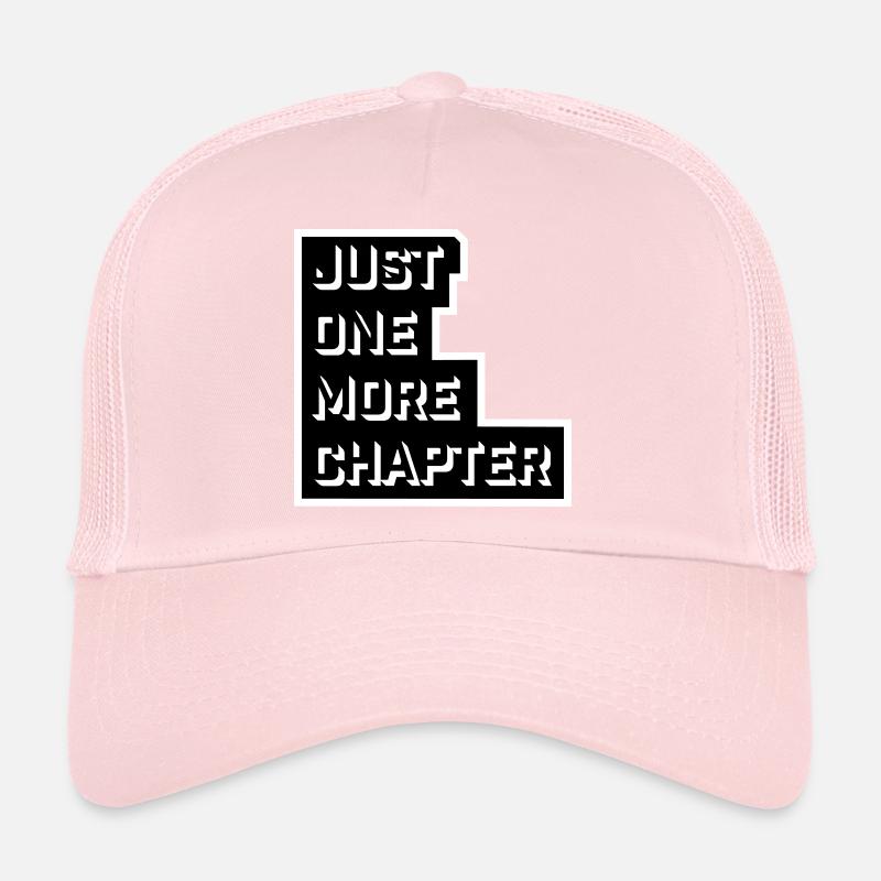 Encore un chapitre Lecture drôle de rat de bibliothèque Cool Casquette trucker 