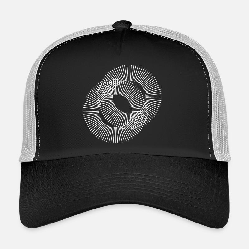 Kreislinien-Design Trucker Cap