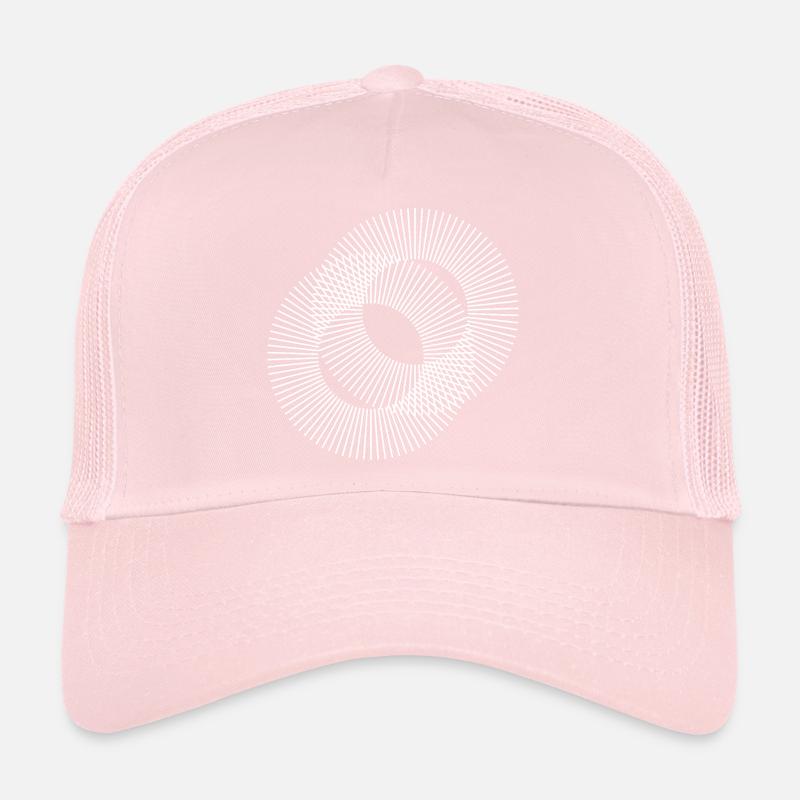 Conception des Cercles Lignes Casquette trucker 