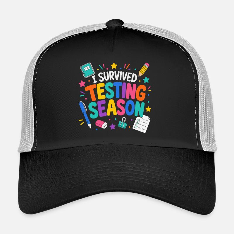 I survived the exam phase School Humor Trucker Cap