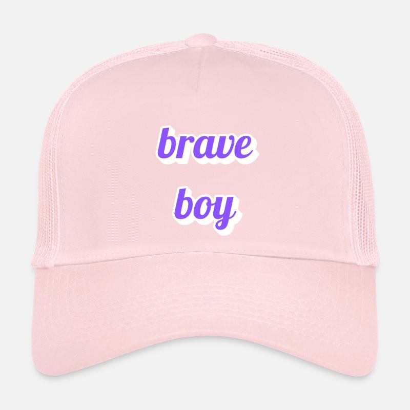 Lettrage Brave Boy Casquette trucker 