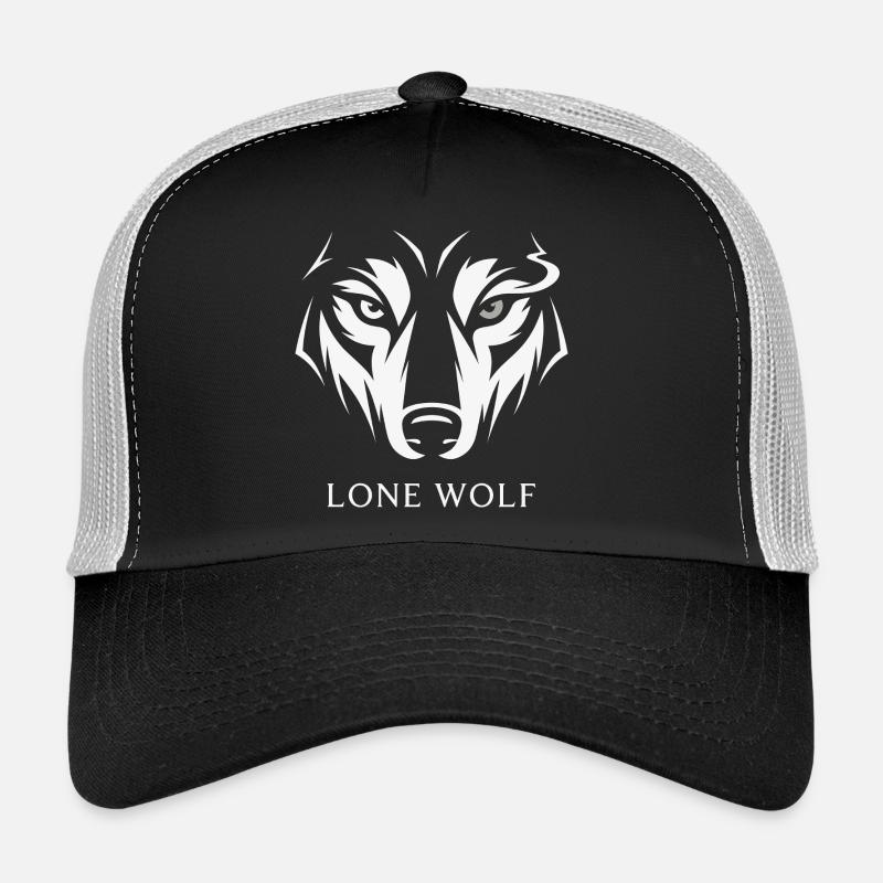 Loup solitaire Casquette trucker 