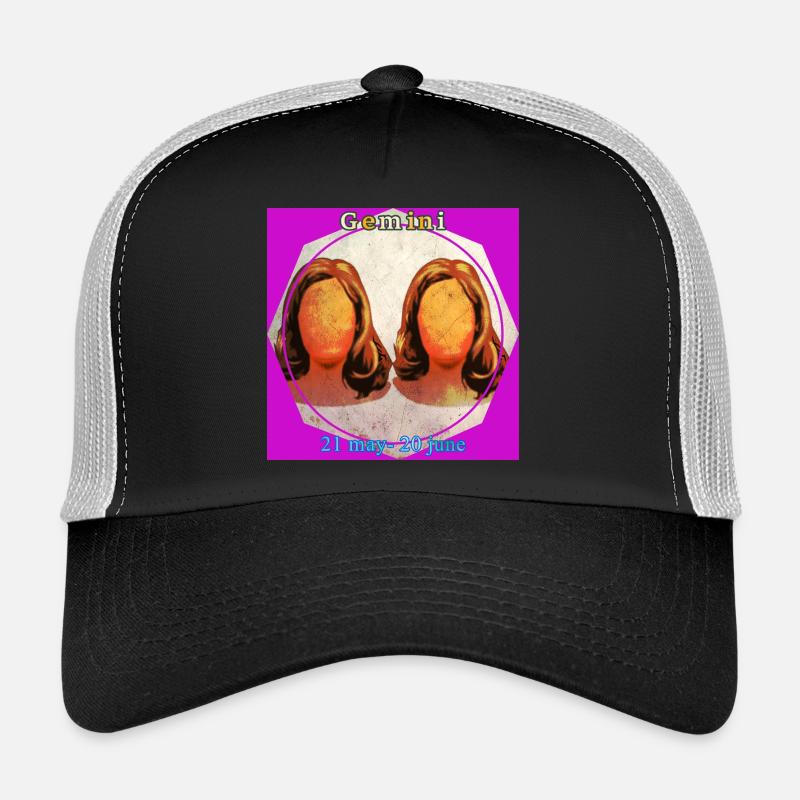 Twins - Trucker Cap - black/stone grey