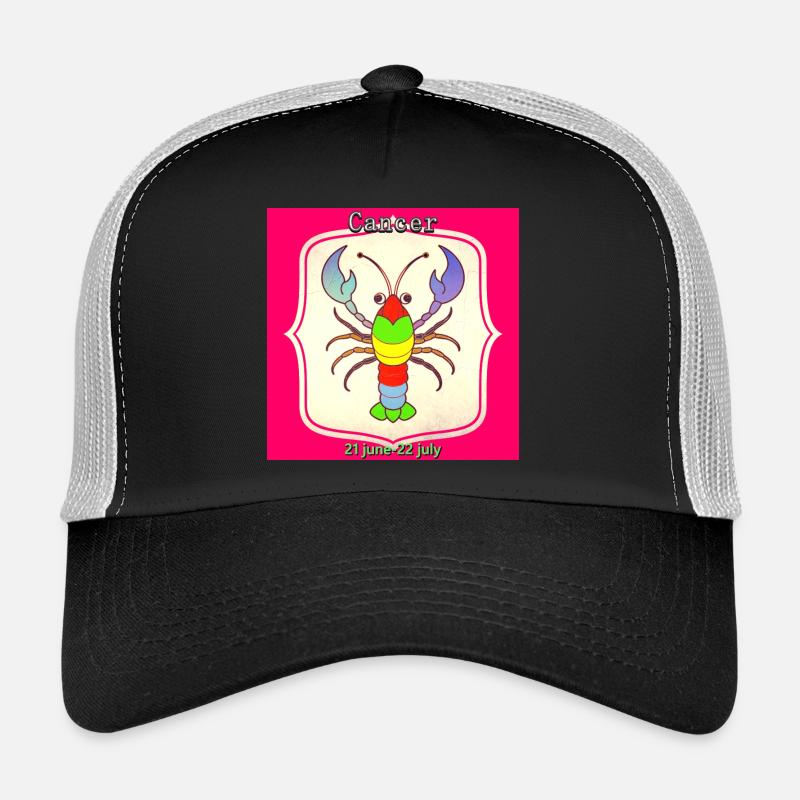Krebs - Trucker Cap - Schwarz/Steingrau
