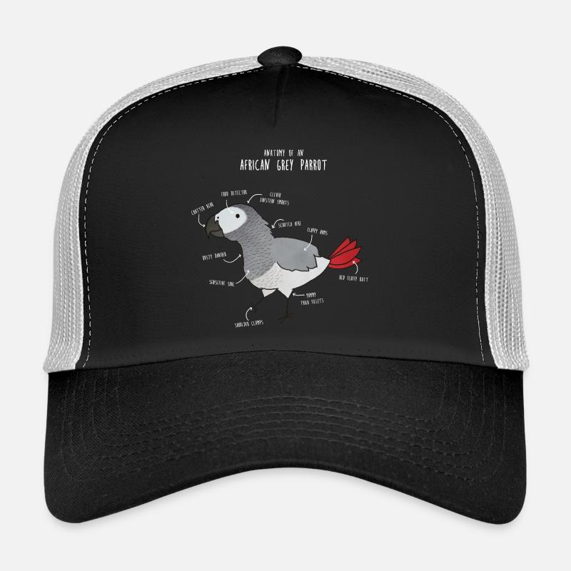 Anatomie der Kugelpython Trucker Cap
