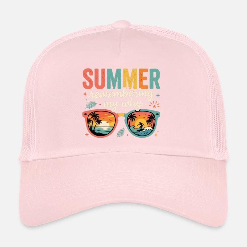 L’été se souvenant de mon pourquoi Casquette trucker 